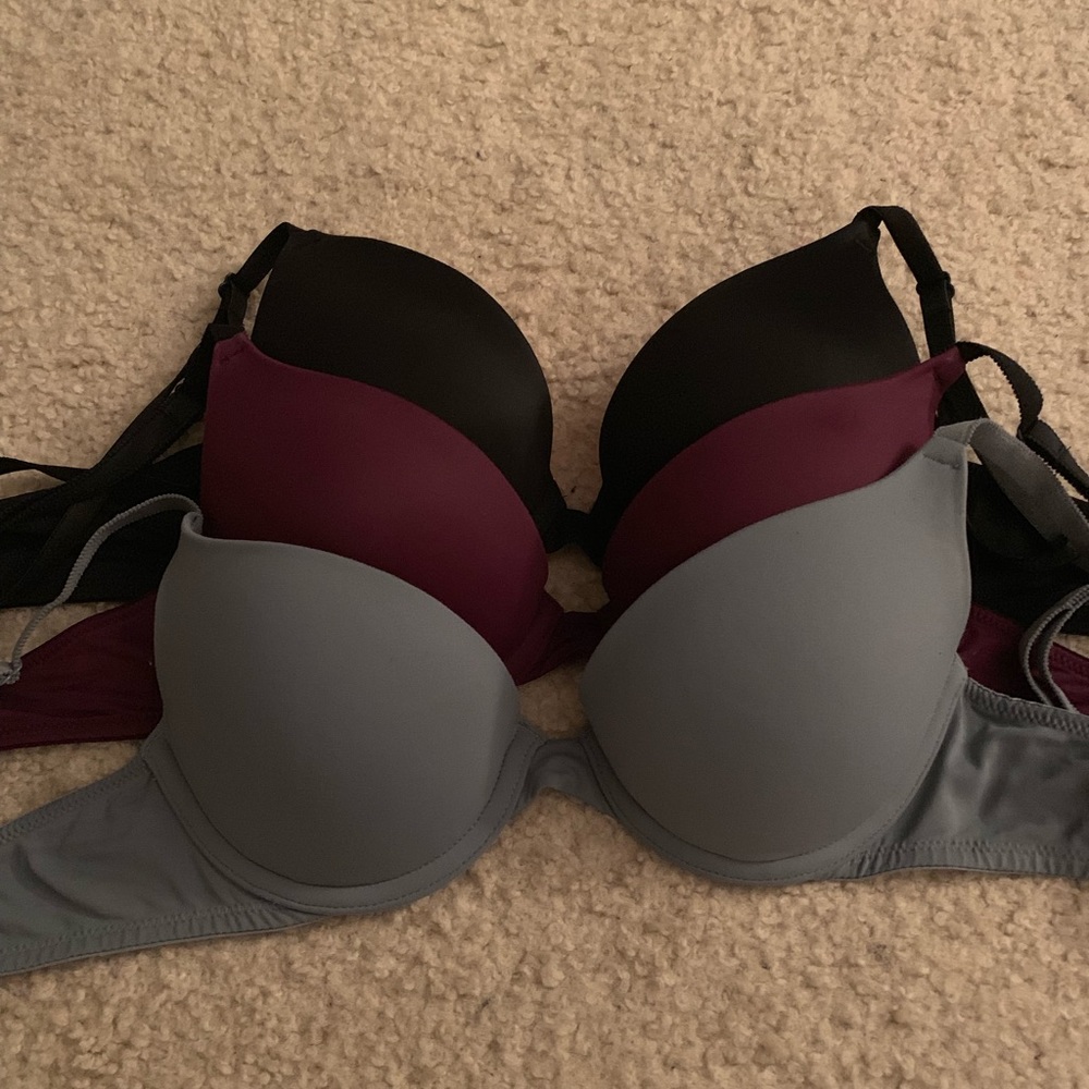 VS Pink Push Up Bra Bundle